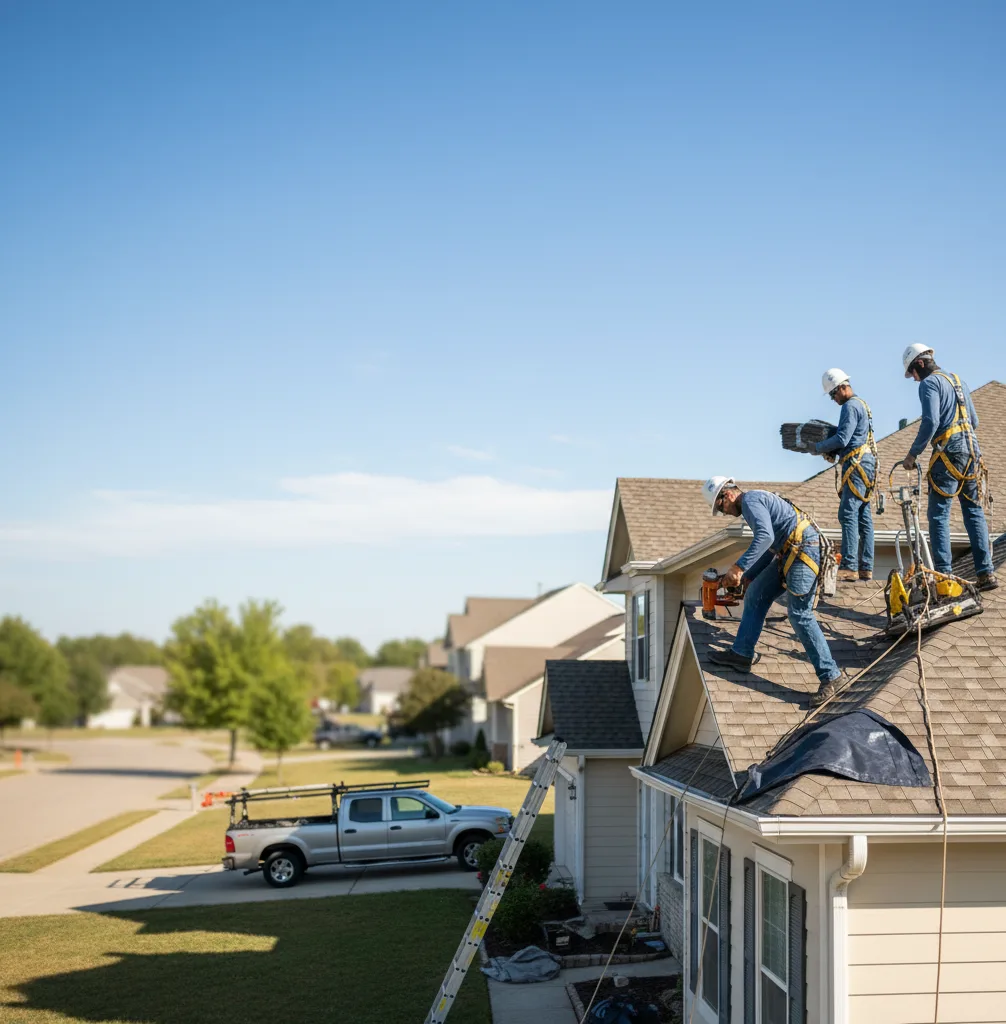 Roof Repair in Elmer